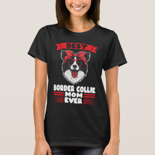 Beste Mama Border Collie Mama T-Shirt
