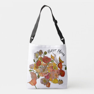 Beste Mama Bright Poppy Tragetaschen Mit Langen Trägern