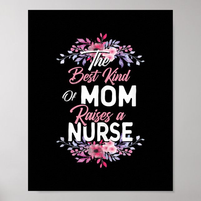 Beste Mama bringt Krankenmüttertag hervor Poster (Vorne)