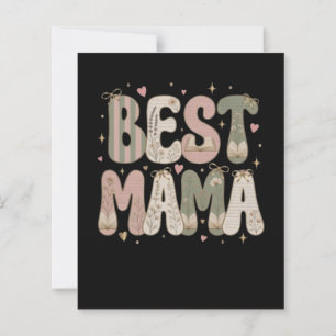 Beste Mama Buchliebhaber Blumen Design
