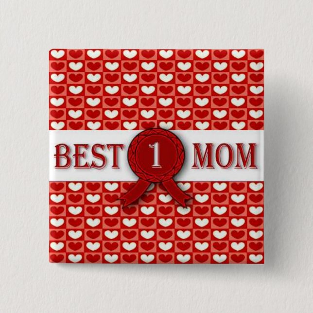 Beste Mama Button (Vorderseite)