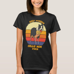 Beste Mama Collie Border Collie Dog 3 T-Shirt