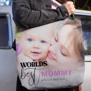 Beste Mama der Welt Individuelles Foto Personalisi