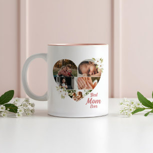 Beste Mama Ever Elegante Kunst, Dichtung und Musik Zweifarbige Tasse
