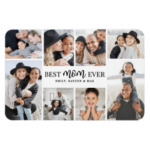 Beste Mama Fotocollage Magnet