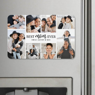 Beste Mama Fotocollage Magnet