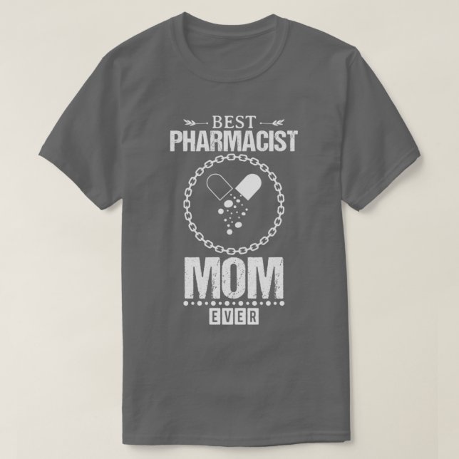 Beste Mama für Apotheker Funny Design für Geschenk T-Shirt (Design vorne)