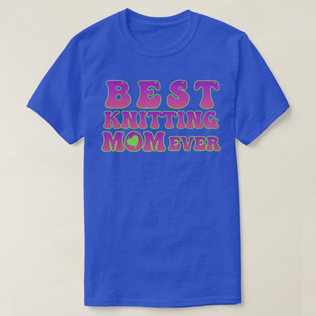 Beste Mama für das Knittern T-Shirt (Design vorne)