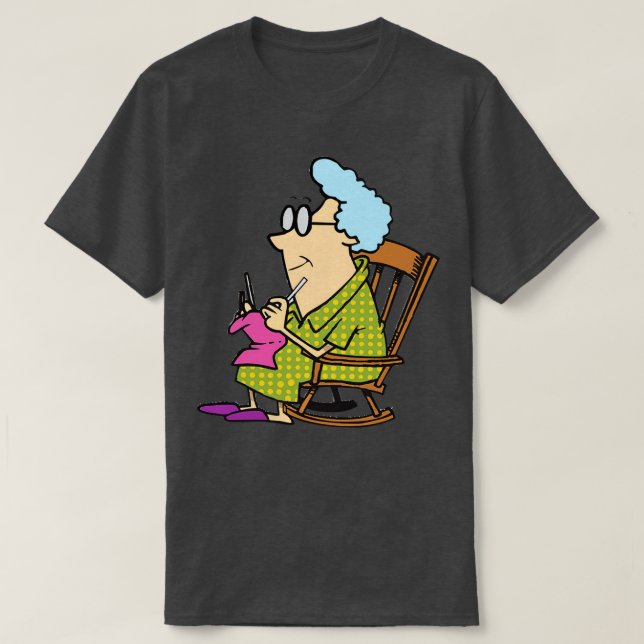 Beste Mama für das Stricken 461 T-Shirt (Design vorne)