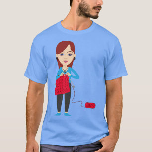Beste Mama für das Stricken 471 T-Shirt