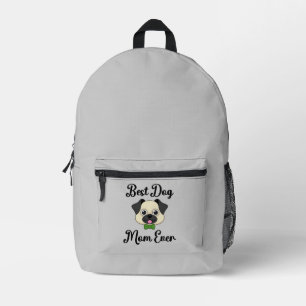 Beste Mama für Hunde Bedruckter Rucksack