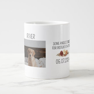 Beste Mama für Hunde | Handgeschriebenes Foto des Jumbo-Tasse