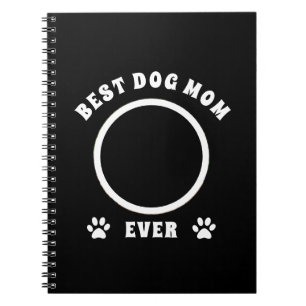 Beste Mama für Hunde je benutzerdefiniertes Foto P Notizblock