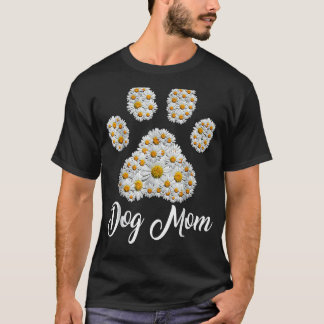 Beste Mama für Hunde je Daisy Hund Muttertag 4 T-Shirt