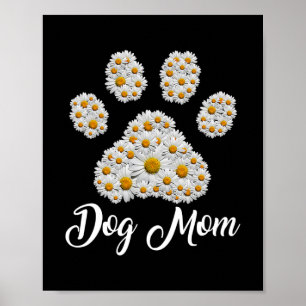 Beste Mama für Hunde je Daisy Hund Muttertag Poster