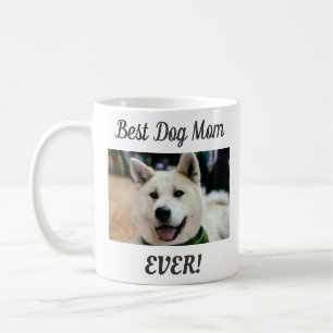 Beste Mama für Hunde je Foto Kaffeetasse