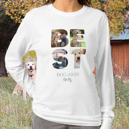 Beste Mama für Hunde je Foto Muttertagsgeschenk T-Shirt