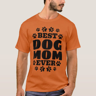 Beste Mama für Hunde je Haustier Besitzer Niedlich T-Shirt