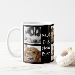 Beste Mama für Hunde je Hund Foto Personalisiert  Kaffeetasse