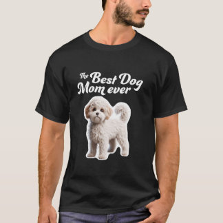 Beste Mama für Hunde je Maltipoo T-Shirt
