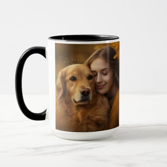 Beste Mama für Hunde je Moderner Kaffee mit indivi Tasse (Links)