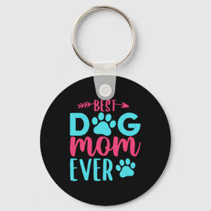 Beste Mama für Hunde je Mutter Schlüsselanhänger