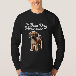 Beste Mama für Hunde je - Puggle T-Shirt