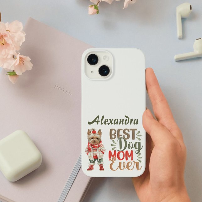 Beste Mama für Hunde je Yorkie Custom Case-Mate iPhone Hülle (Von Creator hochgeladen)