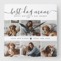 Beste Mama für Hunde: Personalisierter Foto Mutter