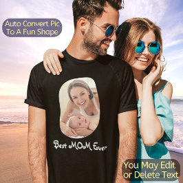 Beste MAMA für Ihr eigenes Foto und Ihren eigenen T-Shirt