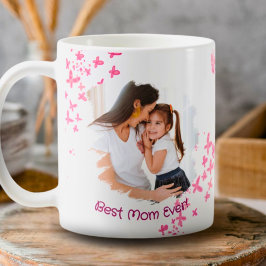 Beste Mama für jeden benutzerdefinierten Schmetter Kaffeetasse