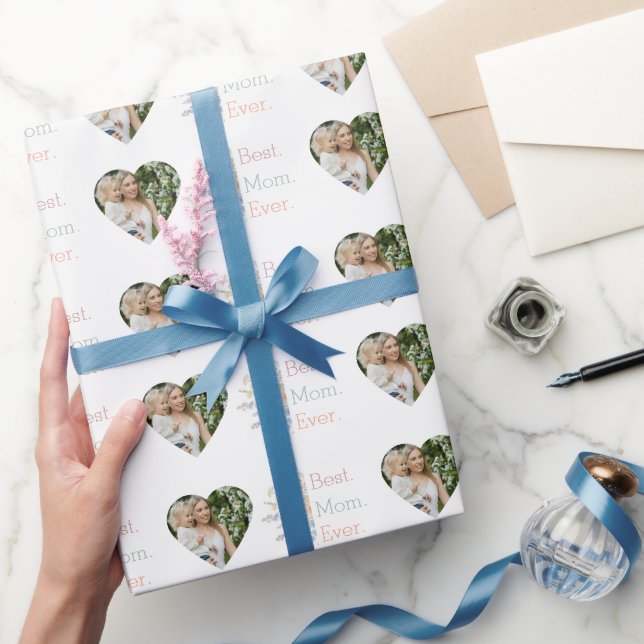 Beste Mama für jeden Blumenkohl - Collage Geschenkpapier (Schenken)