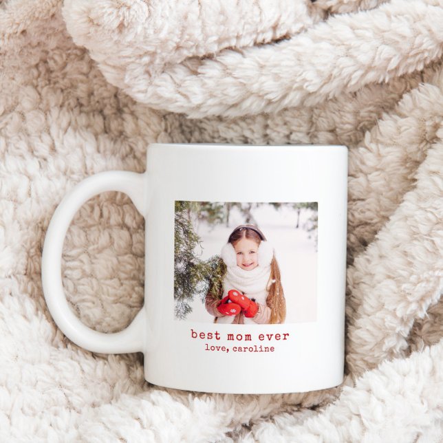 Beste Mama für jeden Minimalistischen Schreibmasch Kaffeetasse (Von Creator hochgeladen)
