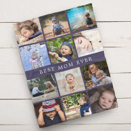 Beste Mama für jeden Tag der Mütter in Fotosammlun Fleecedecke