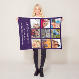 Beste Mama für jeden Tag der Mütter in Fotosammlun Fleecedecke