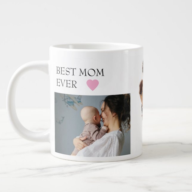 Beste Mama für jedes Personalisierte Foto Tasse (Links)
