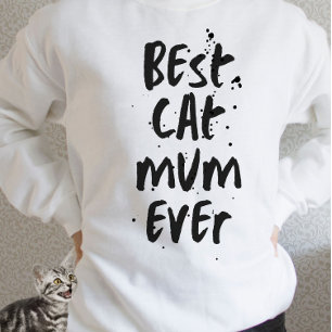 Beste Mama für Katzen je Modernes Einfaches Niedli Sweatshirt