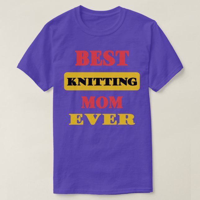 Beste Mama für Knittern je 74 T-Shirt (Design vorne)