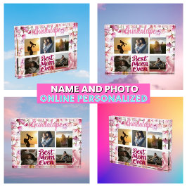 Beste Mama für Mutter FotoCollage Fotoblock