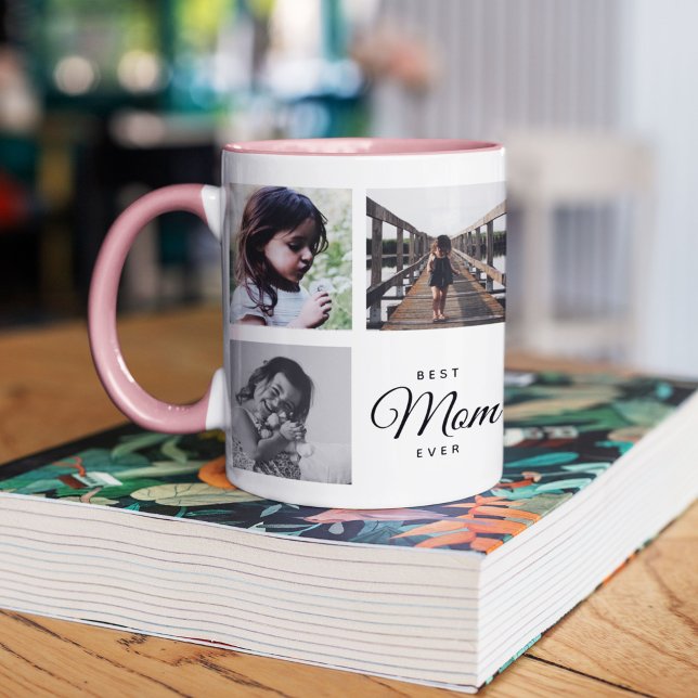 Beste Mama für Niedliche, trendige Instagramm-Foto Zweifarbige Tasse (Von Creator hochgeladen)