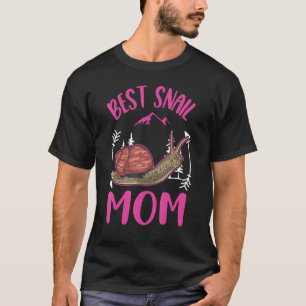 Beste Mama für Schnecken T-Shirt