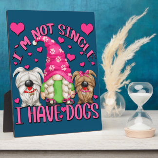 Beste Mama Gnome Funny Dog Sprichwort für Frauen Fotoplatte