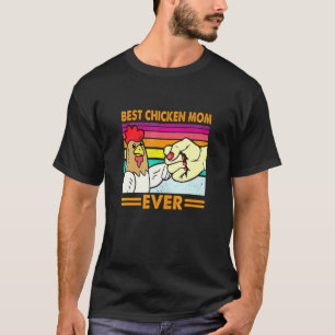 Beste Mama Hühner-Hühner-Mama-Landhaus Gi T-Shirt