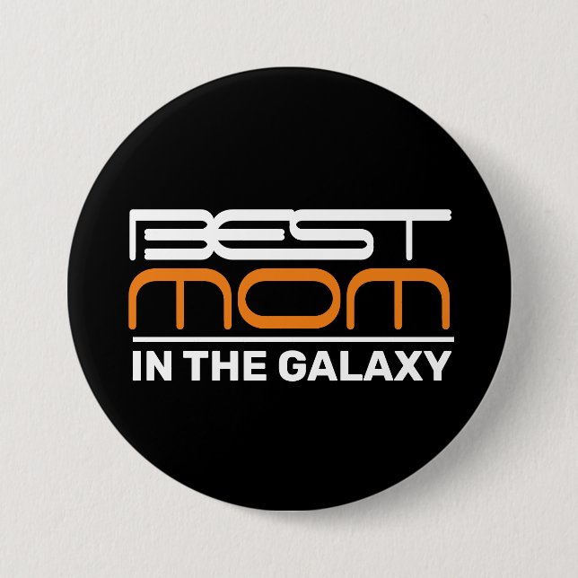 Beste MAMA im Galaxy-Button Button (Vorderseite)