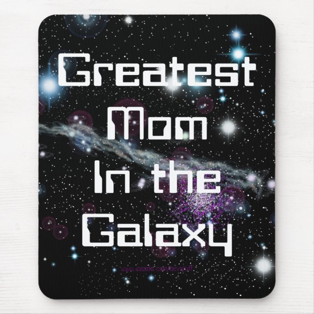 Beste Mama im Galaxy-Standard Mousepad (Vorne)