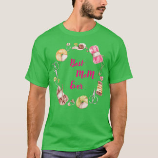 Beste Mama im Stricken je 132 T-Shirt