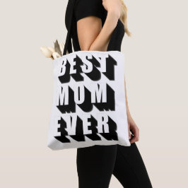 Beste Mama Immer Schwarz-weiße Typografie Spaß küh