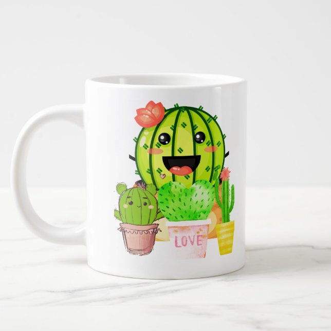 Beste Mama in Arizona Mütterliches Geschenk indivi Jumbo-Tasse (Links)