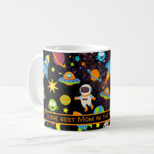 Beste Mama in der Black Coffee Tasse im gesamten U