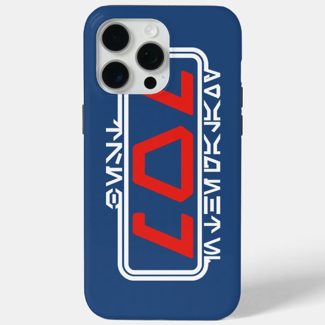 Beste Mama in der Galaxie (Aurebesh) Case-Mate iPhone Hülle (Rückseite)